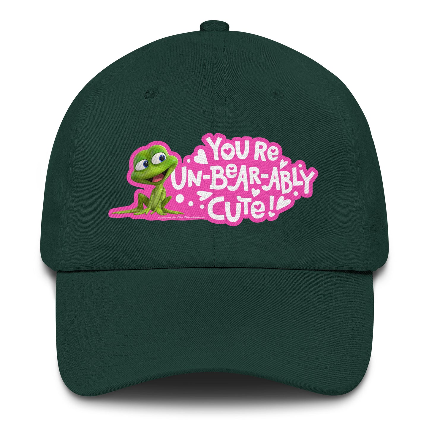 Masha and the Bear Friends Love Day Dad hat Spruce EMBROIDERY