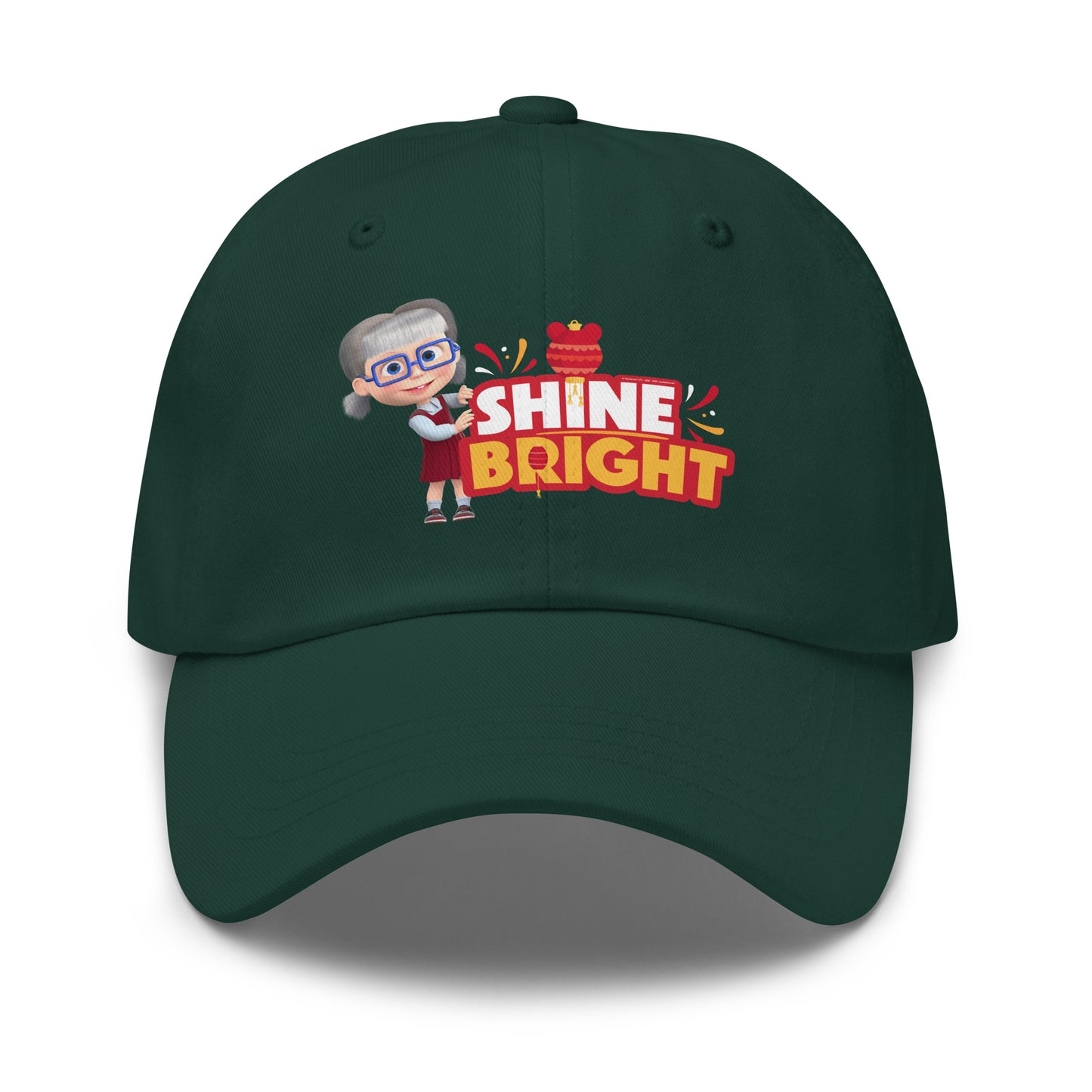 Masha and the Bear Friends Lunar Horse Dad hat Spruce EMBROIDERY