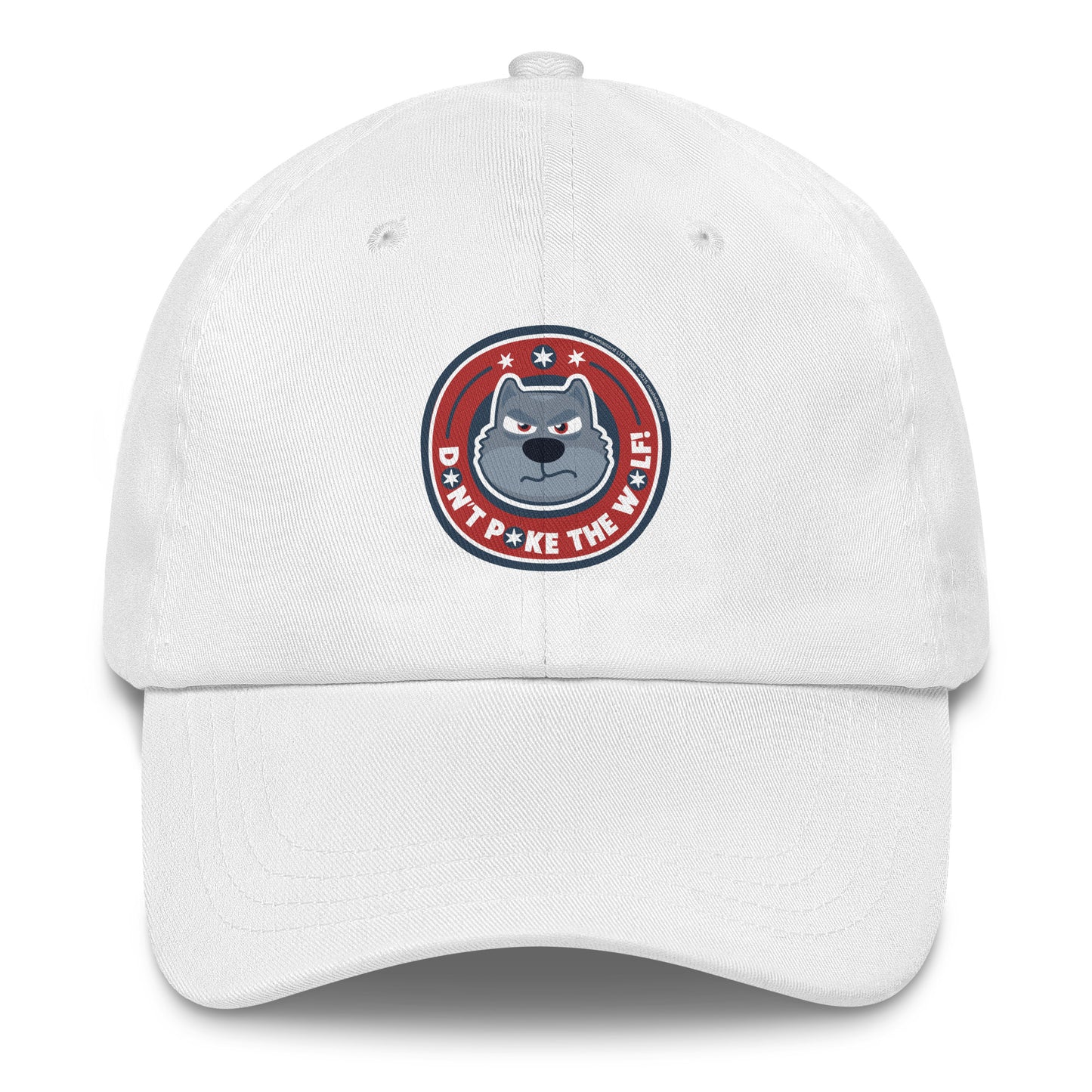 Masha and the Bear Friends: Emoji Dad hat White EMBROIDERY