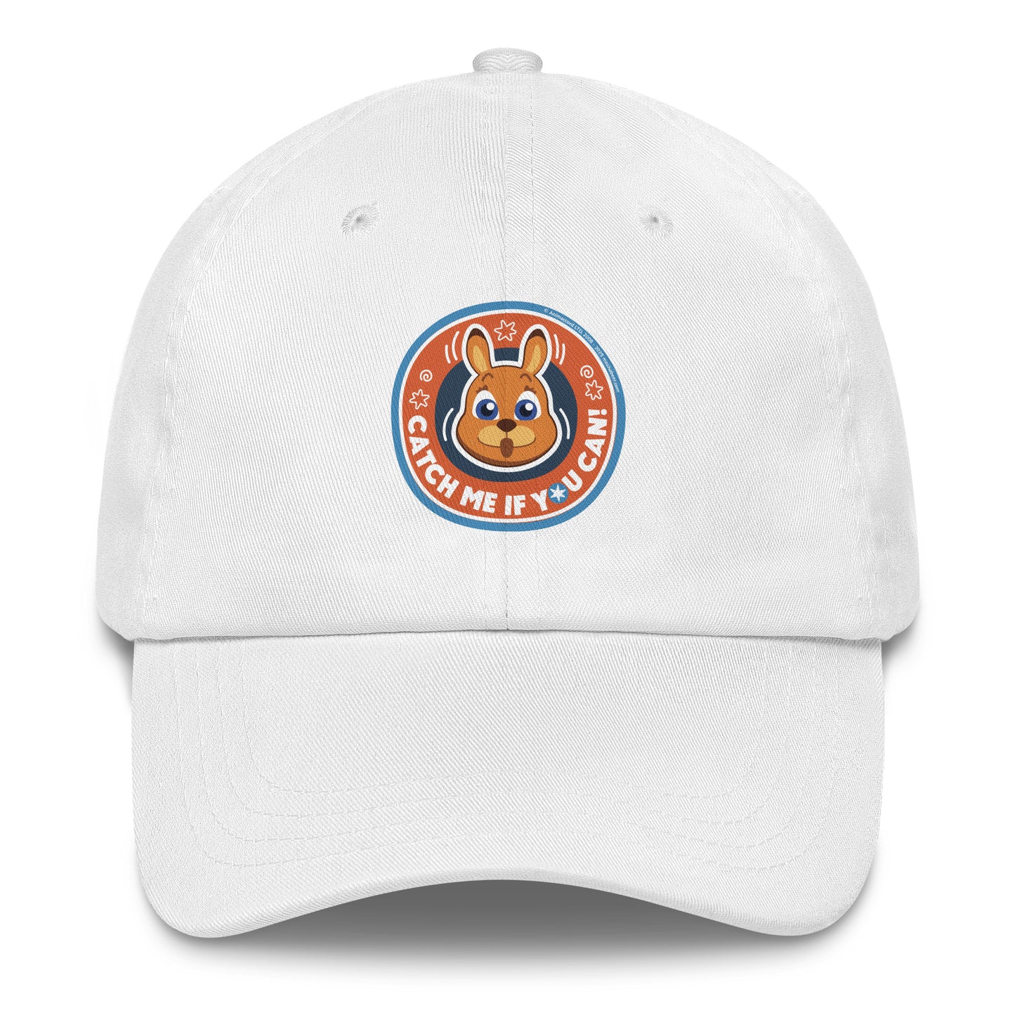 Masha and the Bear Friends: Emoji Dad hat White EMBROIDERY