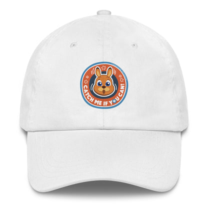 Masha and the Bear Friends: Emoji Dad hat White EMBROIDERY