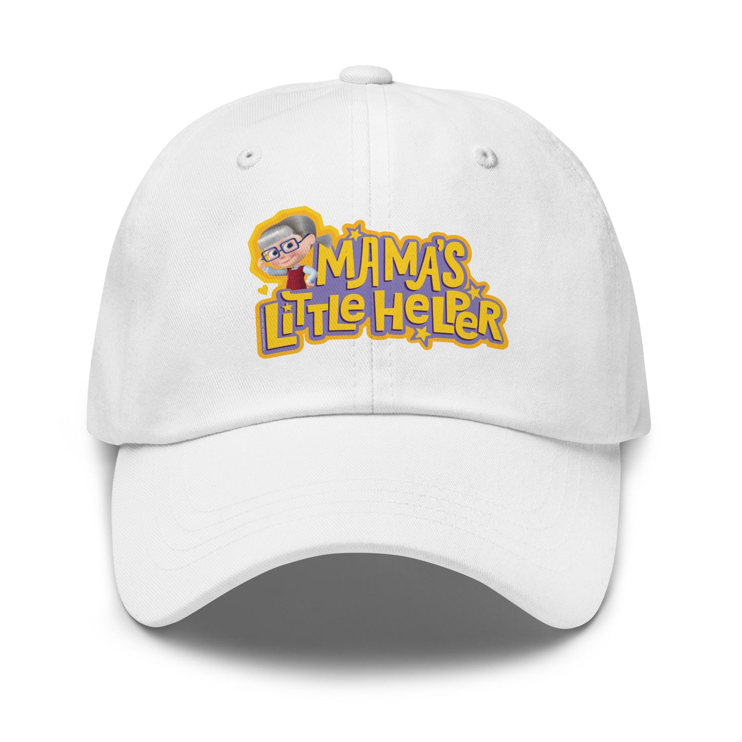 Masha and the Bear Friends Mama's Little Helper Dad hat White EMBROIDERY