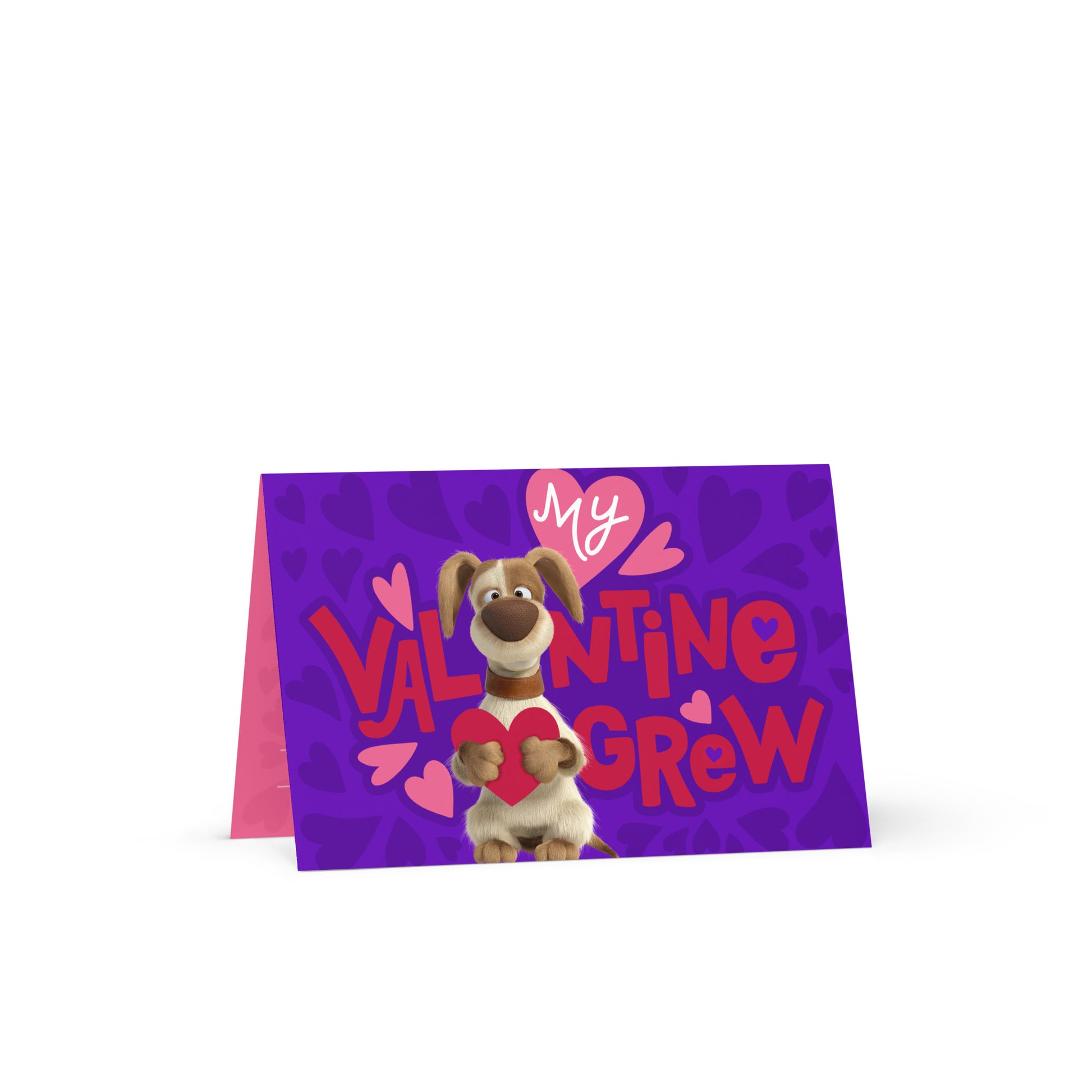 Masha and the Bear Friends Love Day Greeting card 4″×6″ POSTCARD