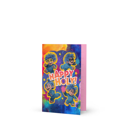 Masha and the Bear Friends Color Splash Greeting card 4″×6″ POSTCARD