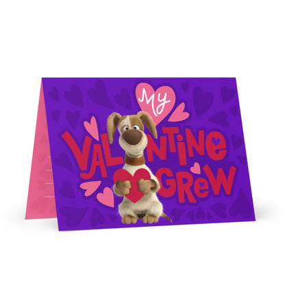 Masha and the Bear Friends Love Day Greeting card 5.83″×8.27″ POSTCARD