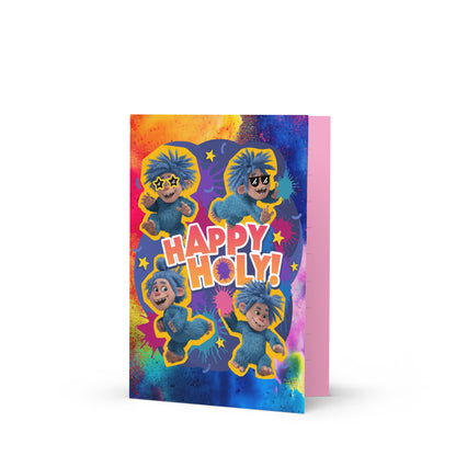 Masha and the Bear Friends Color Splash Greeting card 5″×7″ POSTCARD