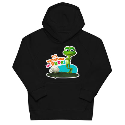 Masha and the Bear Friends: Swamp Squad Kids eco hoodie Black HOODIE