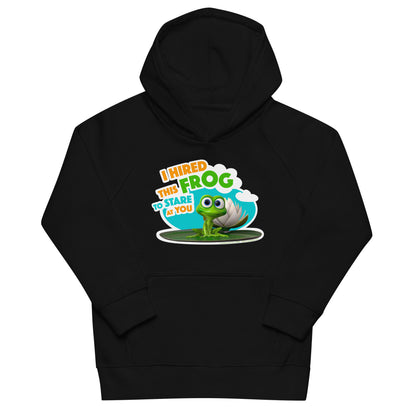 Masha and the Bear Friends: Swamp Squad Kids eco hoodie Black HOODIE