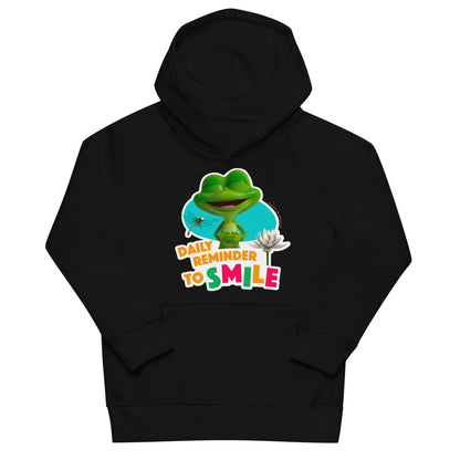 Masha and the Bear Friends: Swamp Squad Kids eco hoodie Black HOODIE