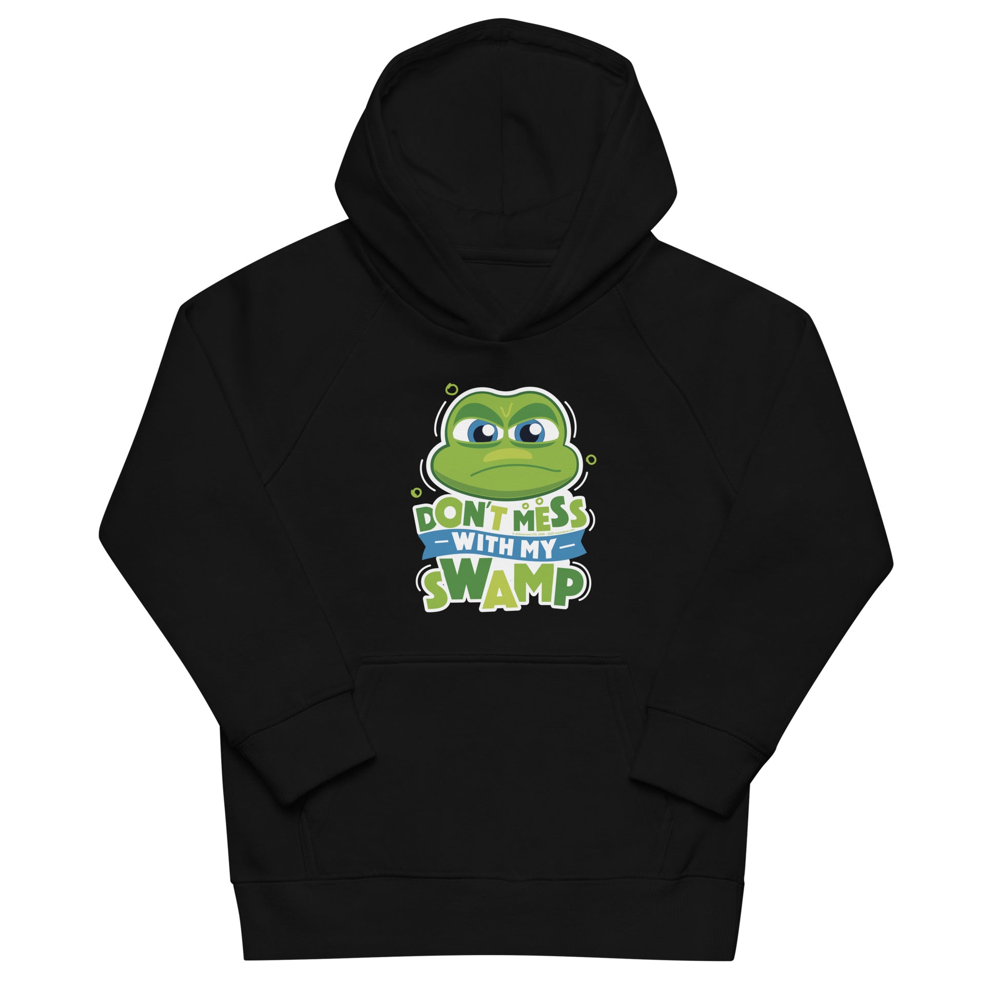 Masha and the Bear Friends: Emoji Kids eco hoodie Black T-SHIRT