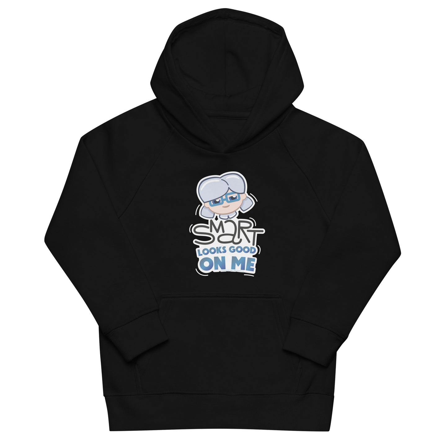 Masha and the Bear Friends: Emoji Kids eco hoodie Black T-SHIRT