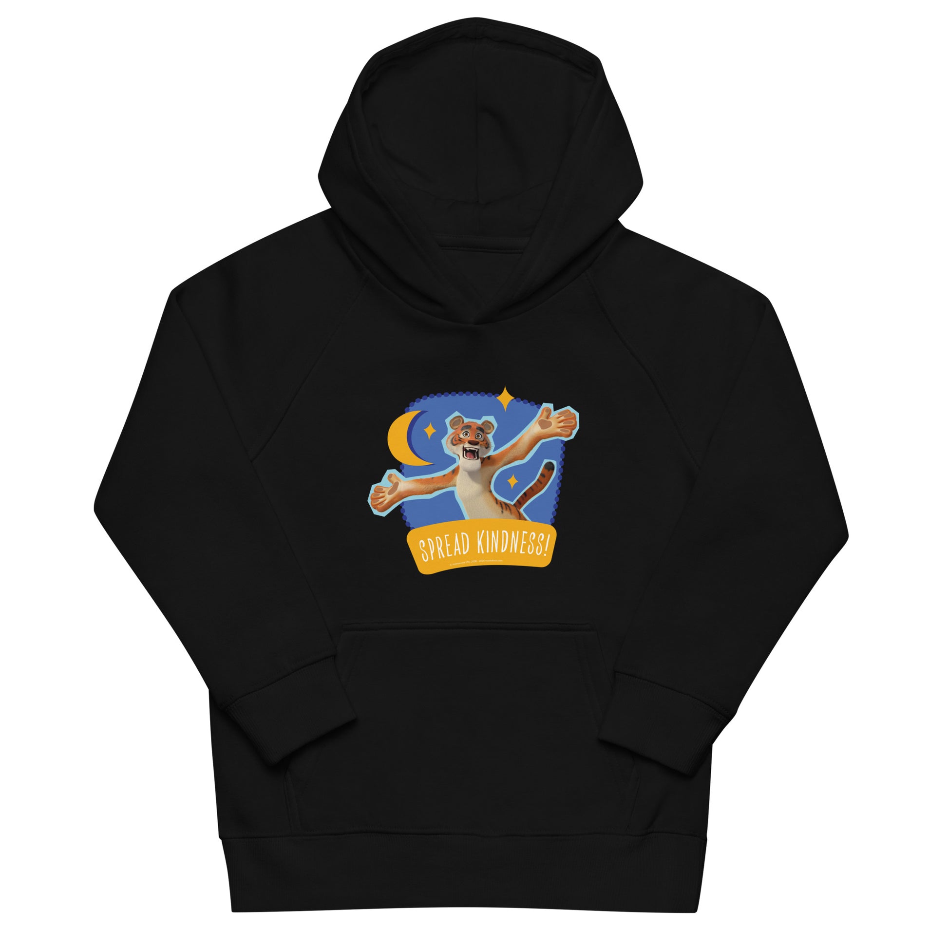 Masha and the Bear Friends Ramadan Kids eco hoodie Black T-SHIRT