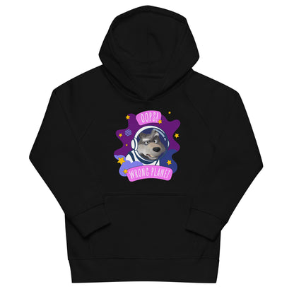 Masha and the Bear Friends Wrong Planet Kids eco hoodie Black T-SHIRT