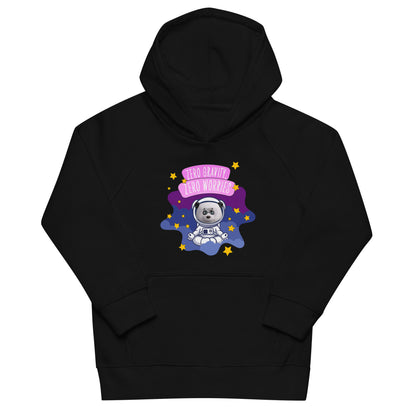 Masha and the Bear Friends No Worries Kids eco hoodie Black T-SHIRT
