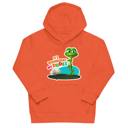 Masha and the Bear Friends: Swamp Squad Kids eco hoodie Burnt orange HOODIE