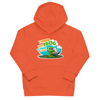 Masha and the Bear Friends: Swamp Squad Kids eco hoodie Burnt orange HOODIE
