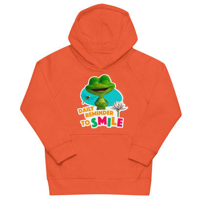 Masha and the Bear Friends: Swamp Squad Kids eco hoodie Burnt orange HOODIE