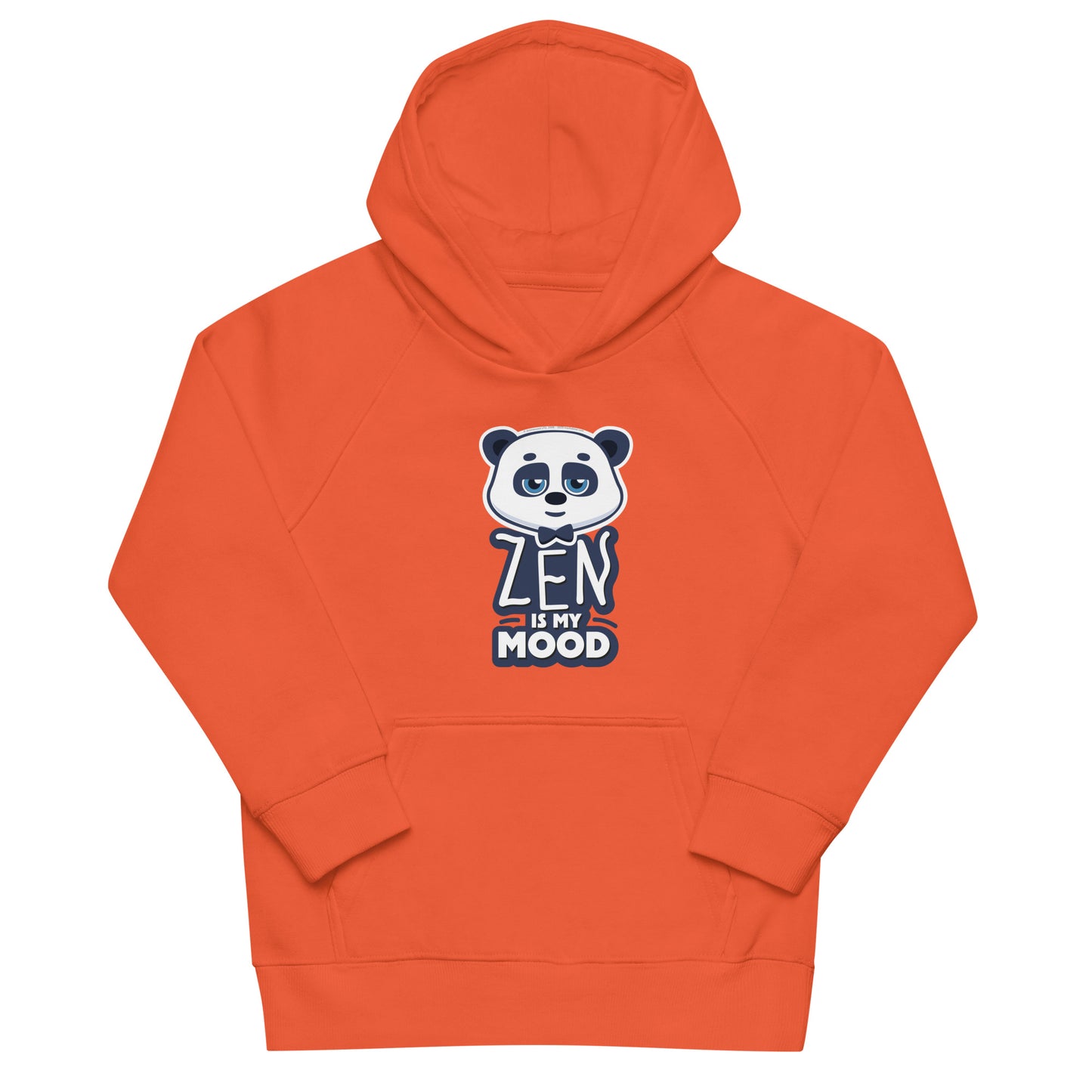 Masha and the Bear Friends: Emoji Kids eco hoodie Burnt Orange T-SHIRT