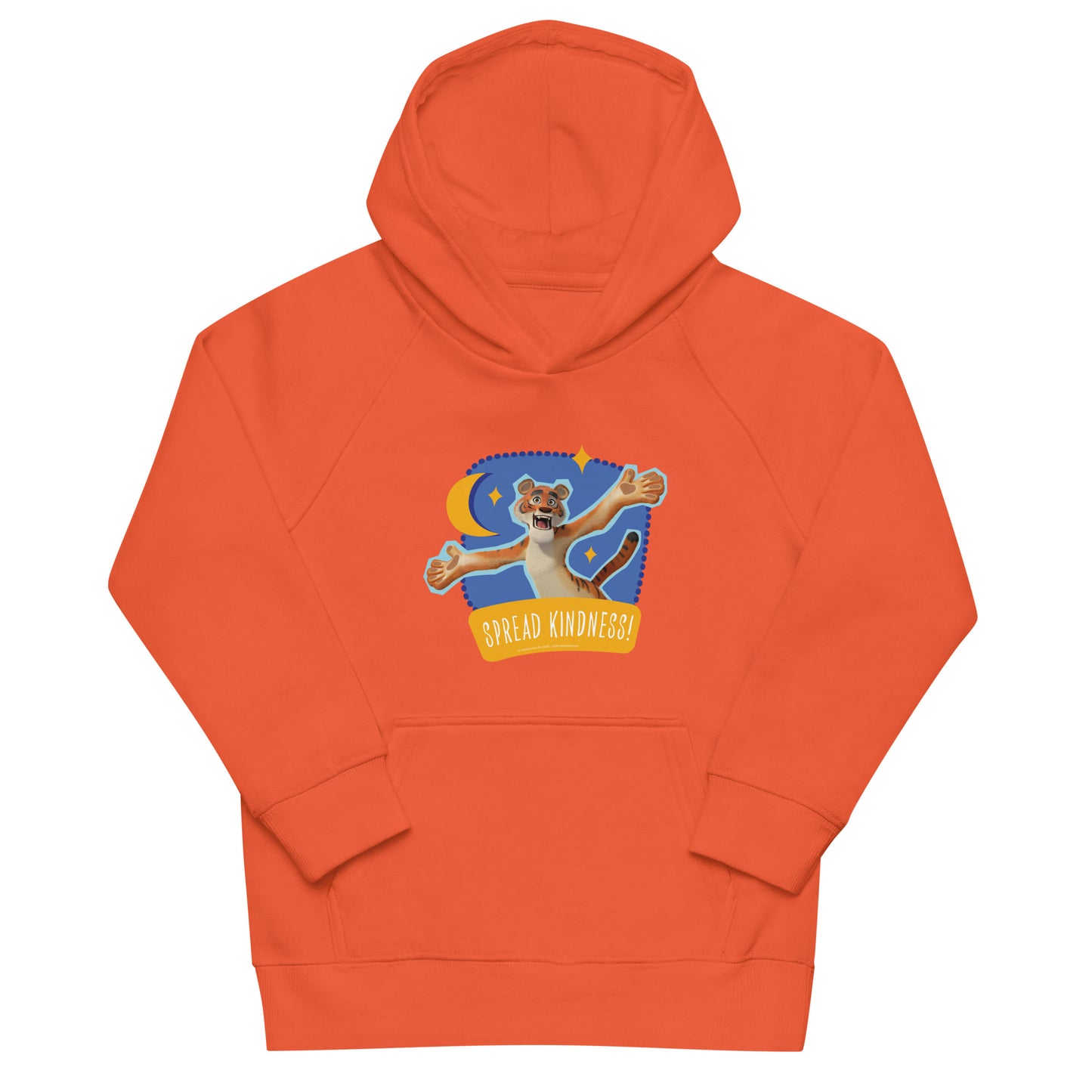 Masha and the Bear Friends Ramadan Kids eco hoodie Burnt Orange T-SHIRT