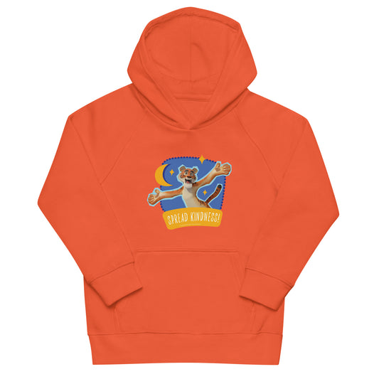 Masha and the Bear Friends Ramadan Kids eco hoodie Burnt Orange T-SHIRT