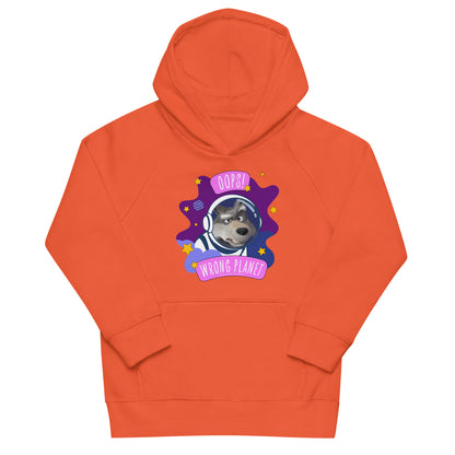 Masha and the Bear Friends Wrong Planet Kids eco hoodie Burnt Orange T-SHIRT