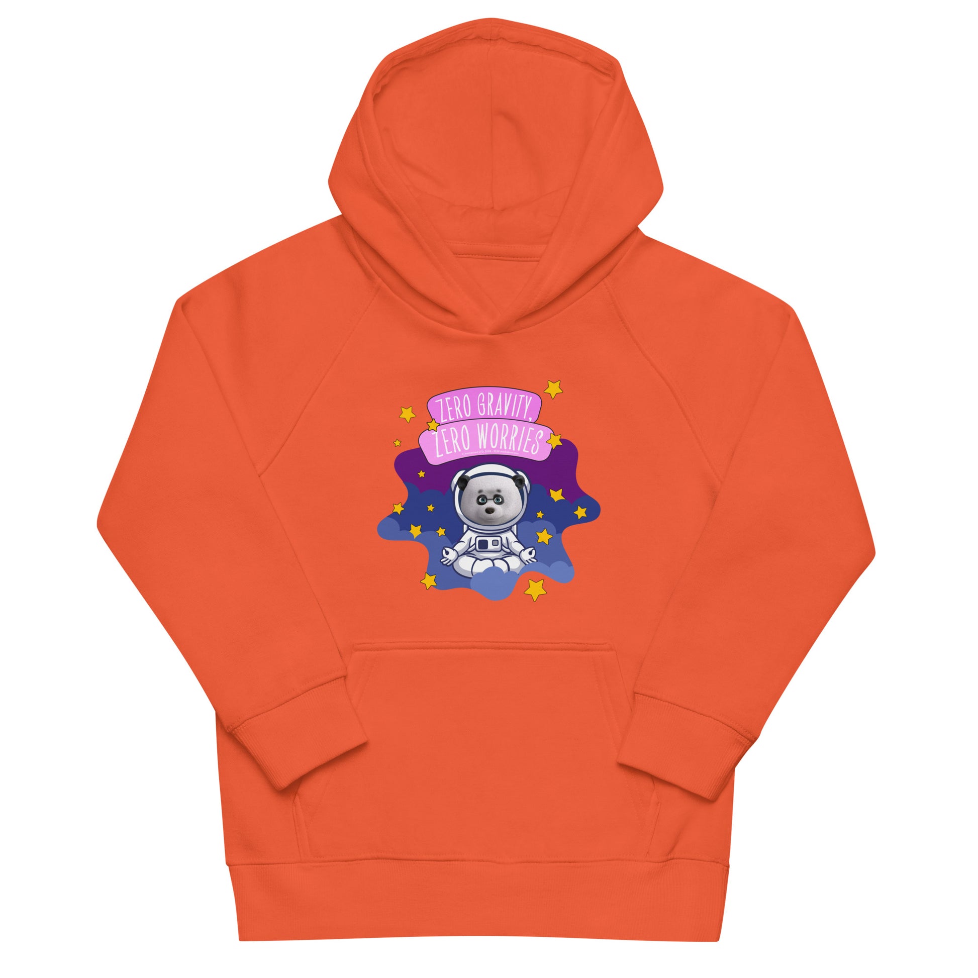 Masha and the Bear Friends No Worries Kids eco hoodie Burnt Orange T-SHIRT