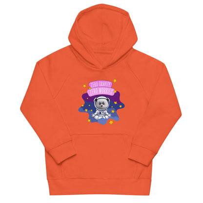 Masha and the Bear Friends No Worries Kids eco hoodie Burnt Orange T-SHIRT