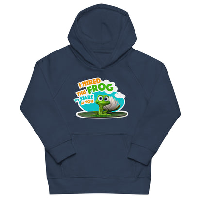 Masha and the Bear Friends: Swamp Squad Kids eco hoodie French Navy HOODIE