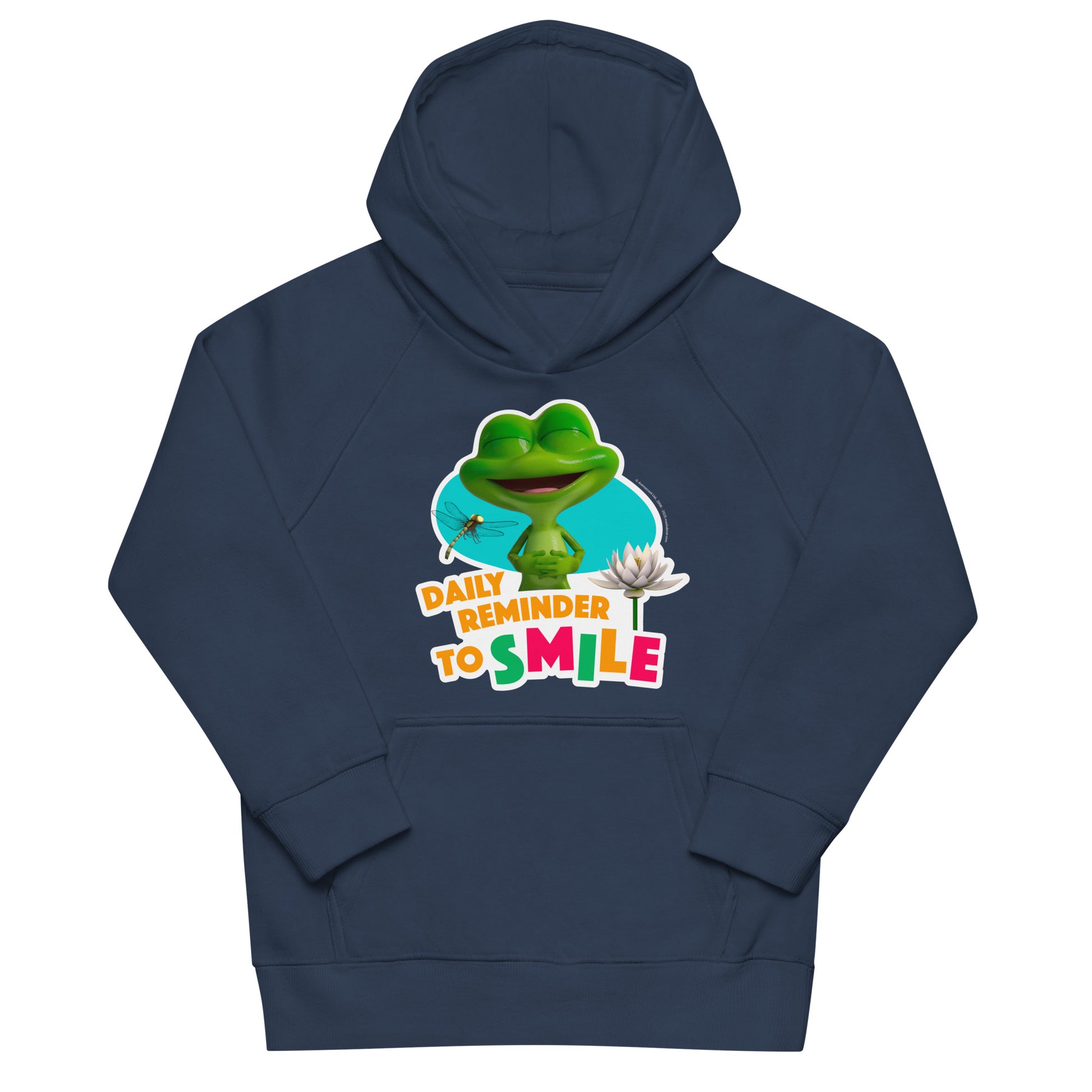 Masha and the Bear Friends: Swamp Squad Kids eco hoodie French Navy HOODIE