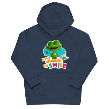 Masha and the Bear Friends: Swamp Squad Kids eco hoodie French Navy HOODIE