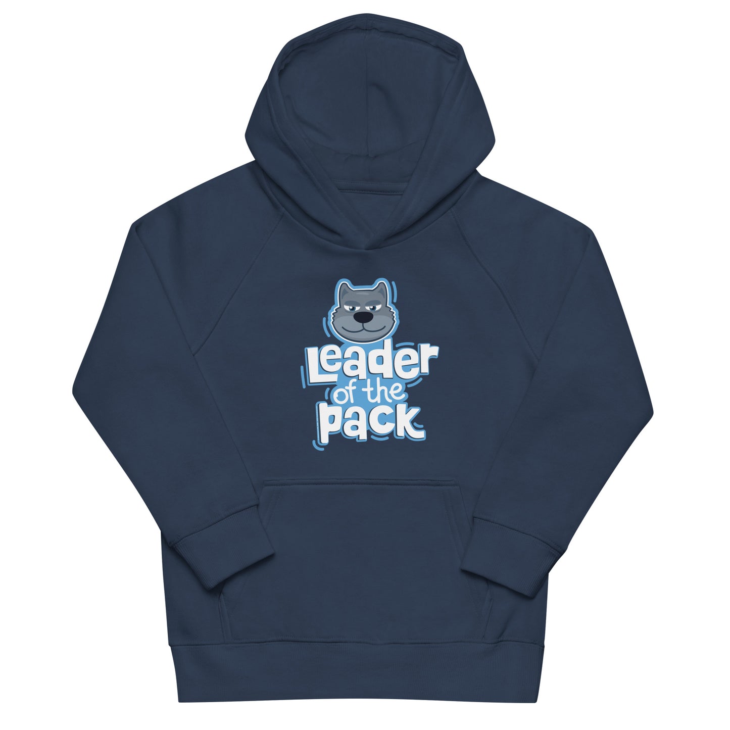 Masha and the Bear Friends: Emoji Kids eco hoodie French Navy T-SHIRT