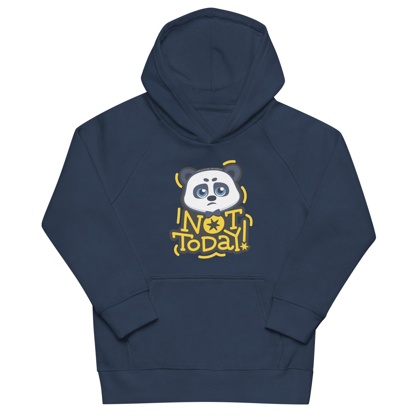 Masha and the Bear Friends: Emoji Kids eco hoodie French Navy T-SHIRT