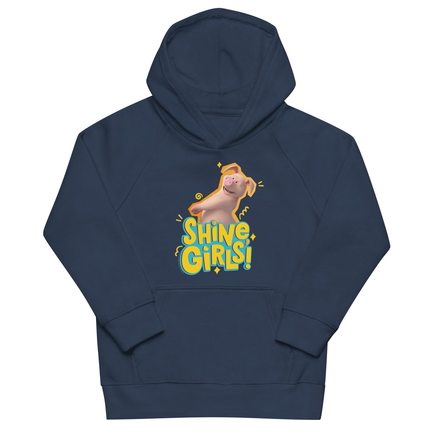 Masha and the Bear Friends For Her Kids eco hoodie French Navy T-SHIRT