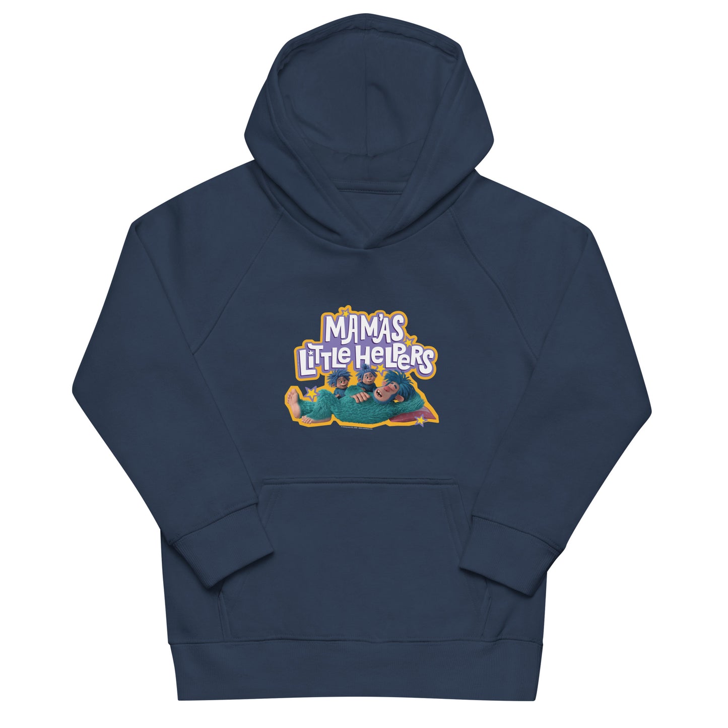 Masha and the Bear Friends For Her Kids eco hoodie French Navy T-SHIRT