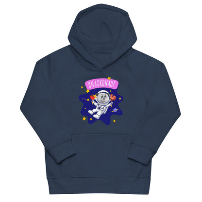 Masha and the Bear Friends Snackonaut Kids eco hoodie French Navy T-SHIRT