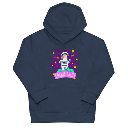 Masha and the Bear Friends Cosmic Cutie! Kids eco hoodie French Navy T-SHIRT