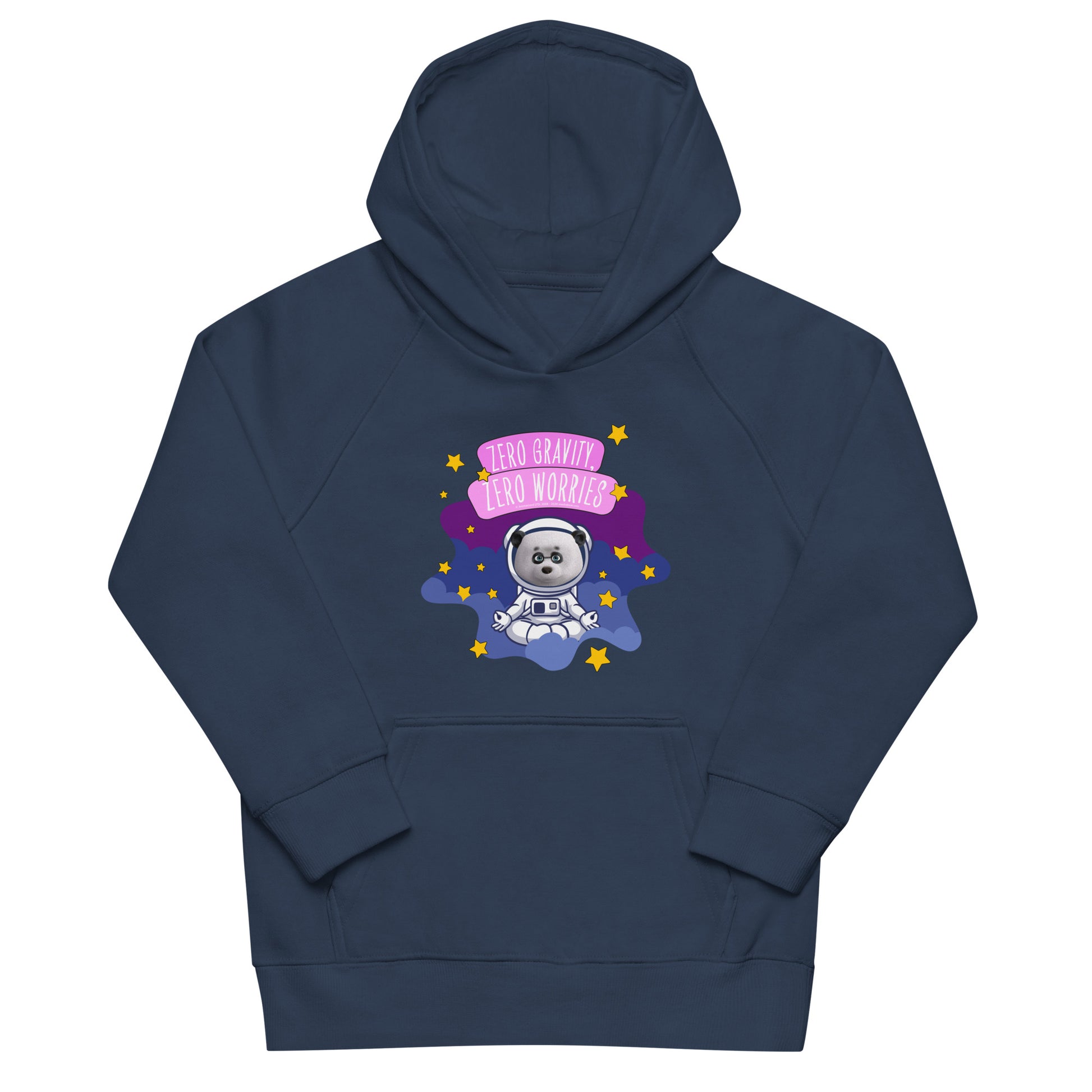 Masha and the Bear Friends No Worries Kids eco hoodie French Navy T-SHIRT