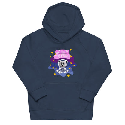 Masha and the Bear Friends No Worries Kids eco hoodie French Navy T-SHIRT