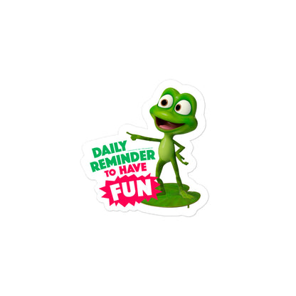 Masha and the Bear Friends: Swamp Squad Bubble-free stickers 3″×3″ STICKER