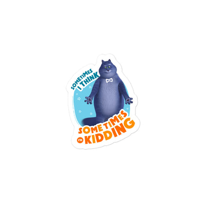 Masha and the Bear Friends: Cat Bubble-free stickers 3″×3″ STICKER