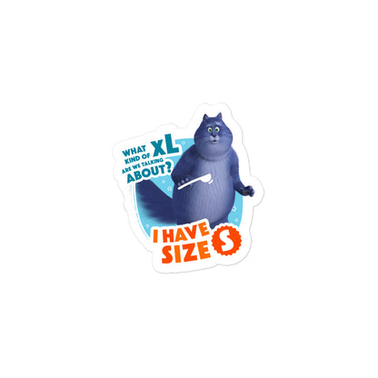 Masha and the Bear Friends: Cat Bubble-free stickers 3″×3″ STICKER