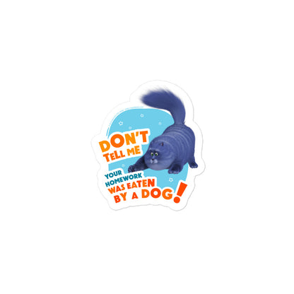 Masha and the Bear Friends: Cat Bubble-free stickers 3″×3″ STICKER