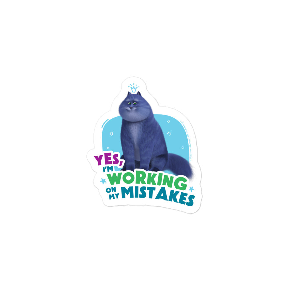 Masha and the Bear Friends Cat Bubble-free stickers 3″×3″ STICKER