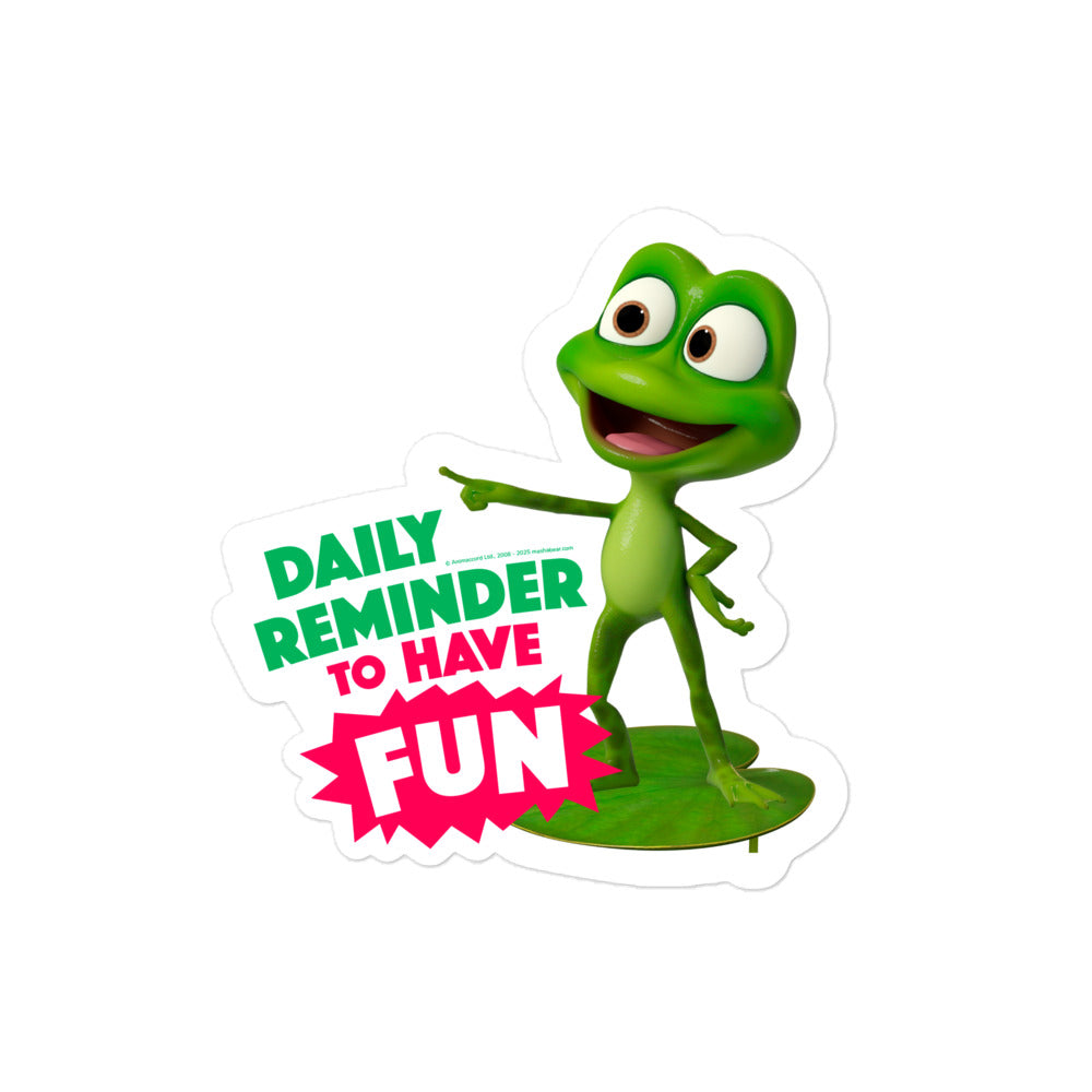 Masha and the Bear Friends: Swamp Squad Bubble-free stickers 4″×4″ STICKER