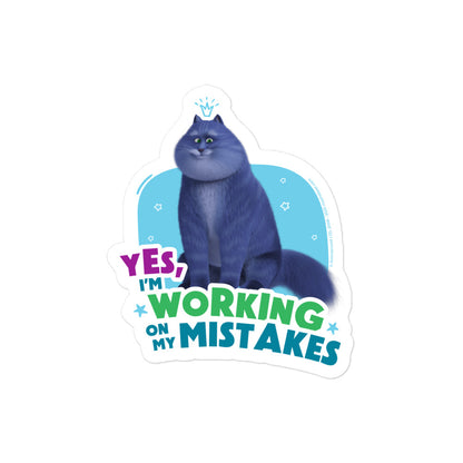 Masha and the Bear Friends Cat Bubble-free stickers 4″×4″ STICKER