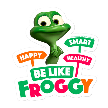 Masha and the Bear Friends: Swamp Squad Bubble-free stickers 5.5″×5.5″ STICKER