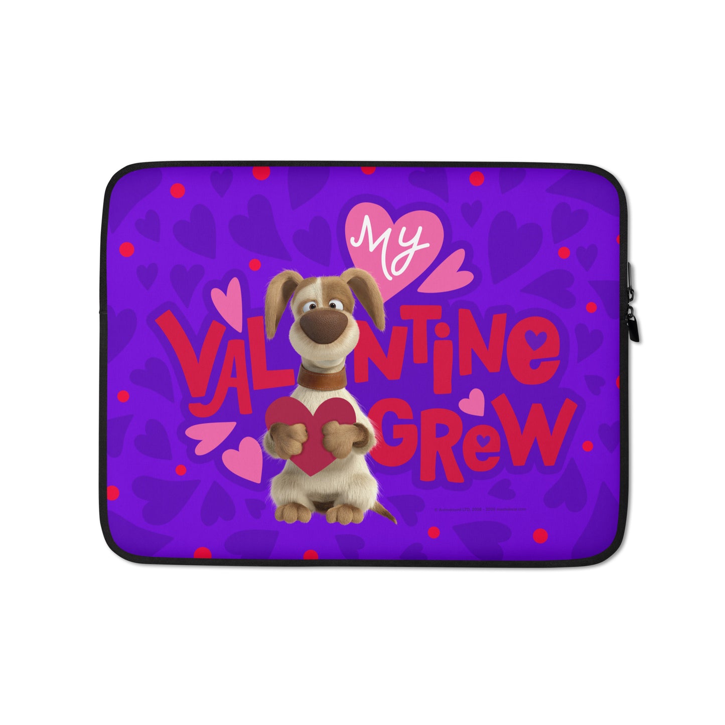 Masha and the Bear Friends Love Day Laptop Sleeve 13″ SUBLIMATION