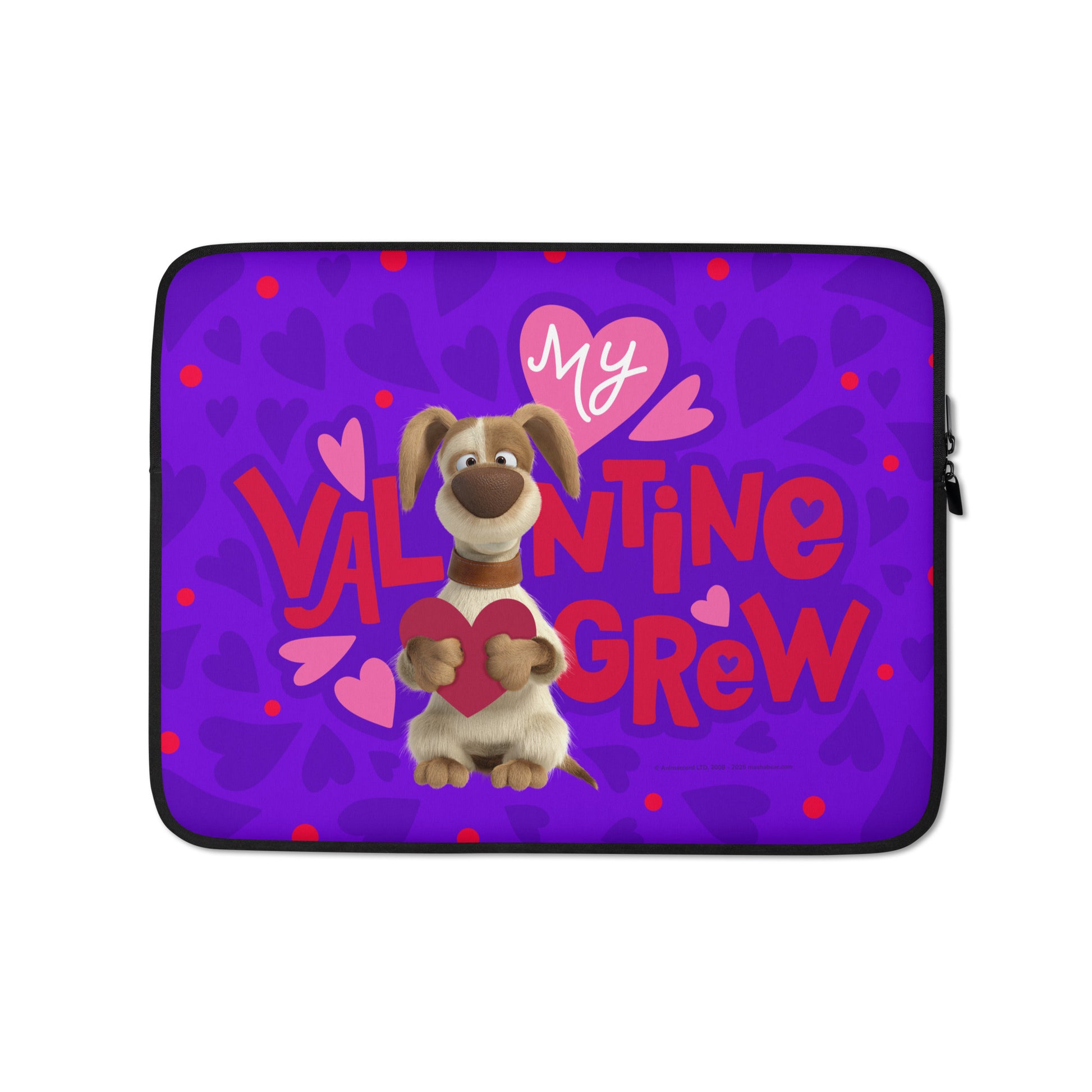 Masha and the Bear Friends Love Day Laptop Sleeve 13″ SUBLIMATION