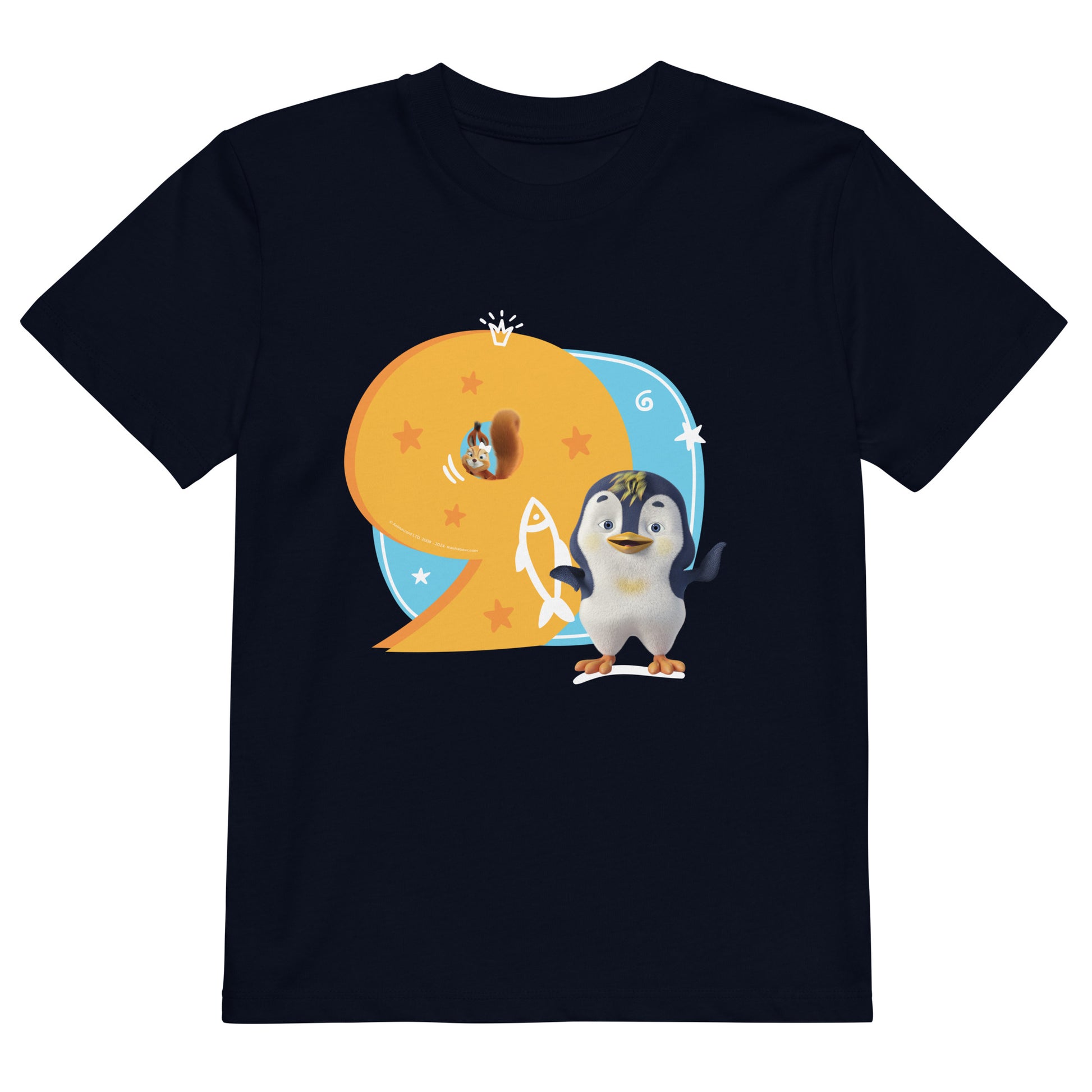 Masha and the Bear Friends Toddler Jersey 9 Years T-shirt French Navy