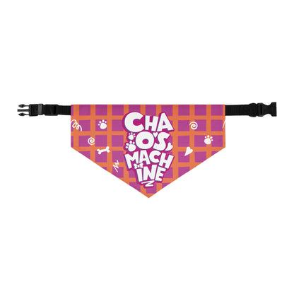 Masha and the Bear Friends Chaos Machine Pet bandana collar L SUBLIMATION